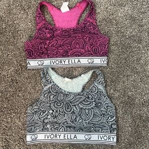 2 sports bras
